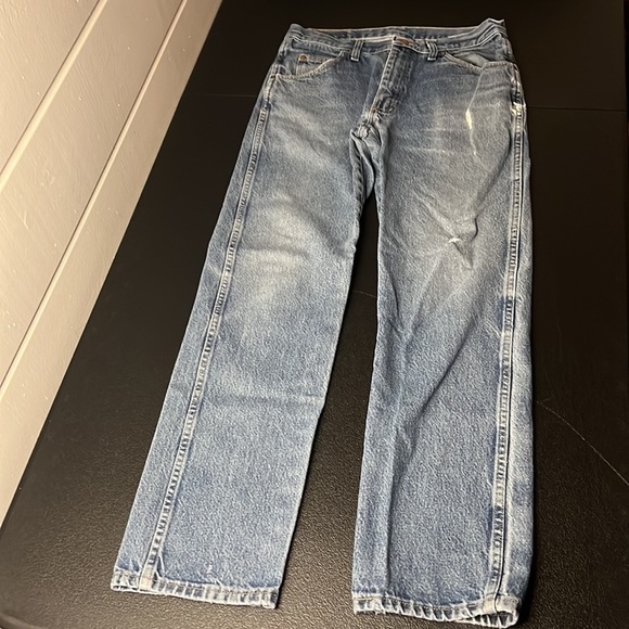 WRANGLER Regular Fit Blue Jean SZ 31x32 (1) - Picture 4 of 8